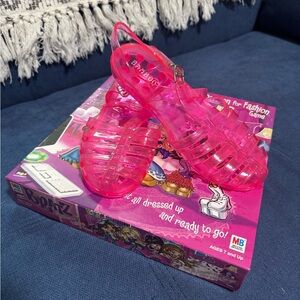 Kids Pink Jelly Sandals